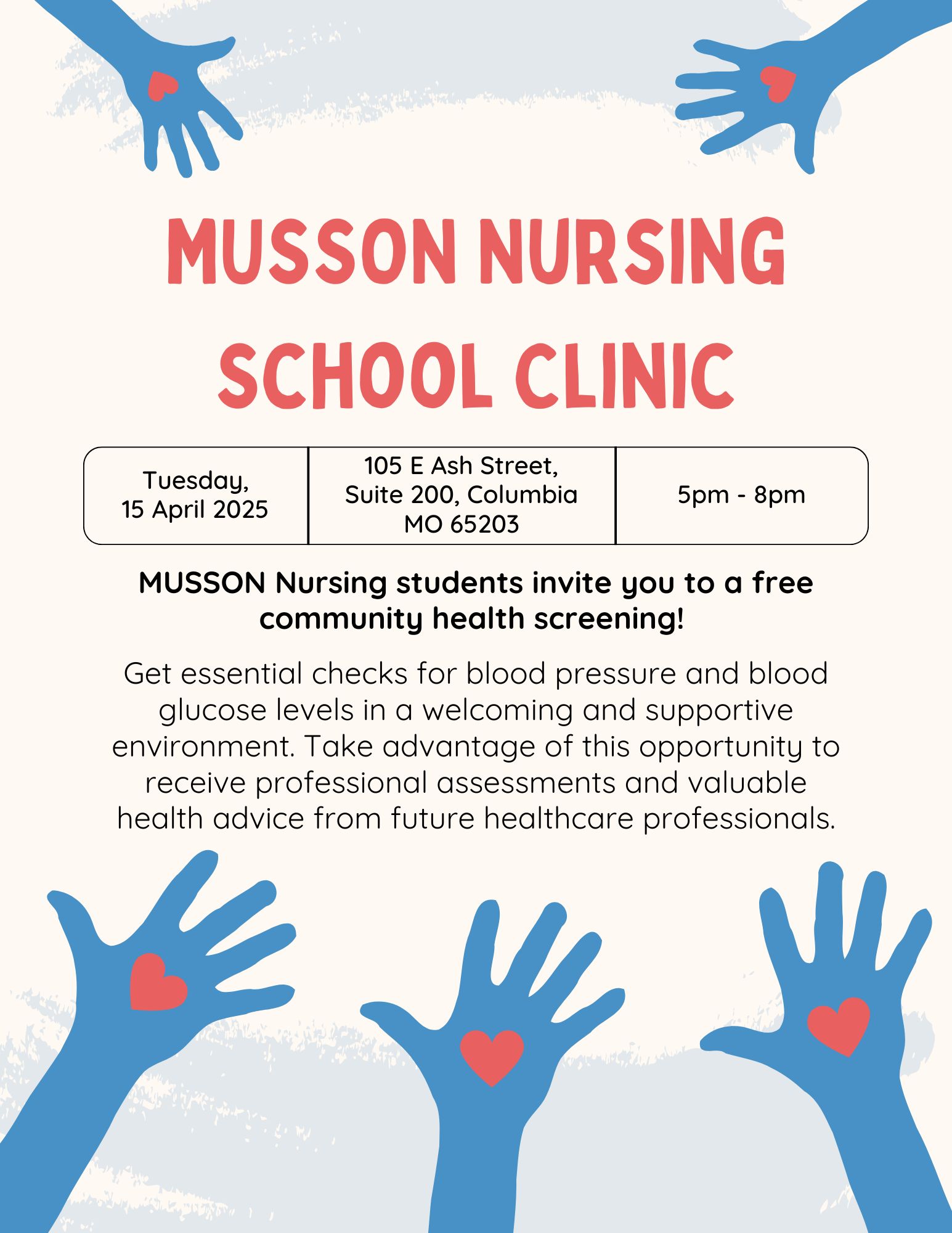 MUSSON Nursing Clinic April 15